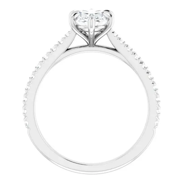 Graziella Originals Diamond Engagement Ring. 1.31CTW SI3 - D Center Diamond. Image 3 Graziella Fine Jewellery Oshawa, ON