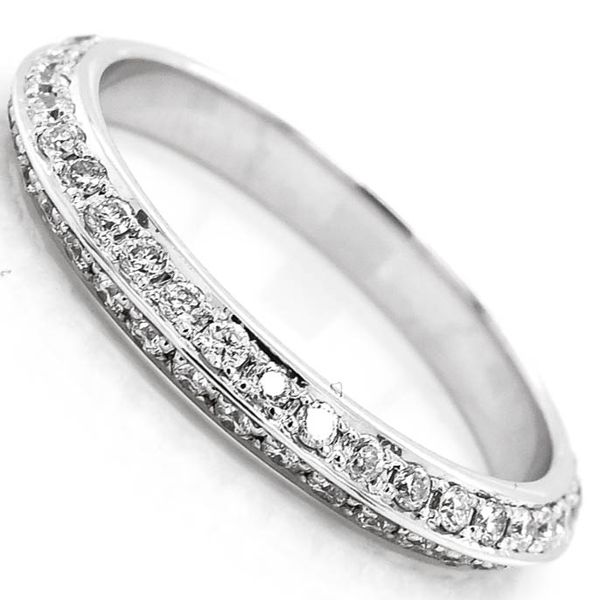 14KT White Gold 0.42CTW SI F-G Colour Diamond Eternity Wedding Band. Image 2 Graziella Fine Jewellery Oshawa, ON