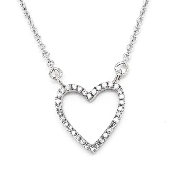 10KT White Gold 18