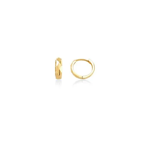 10KT Yellow Gold Huggie Earrings. Graziella Fine Jewellery Oshawa, ON