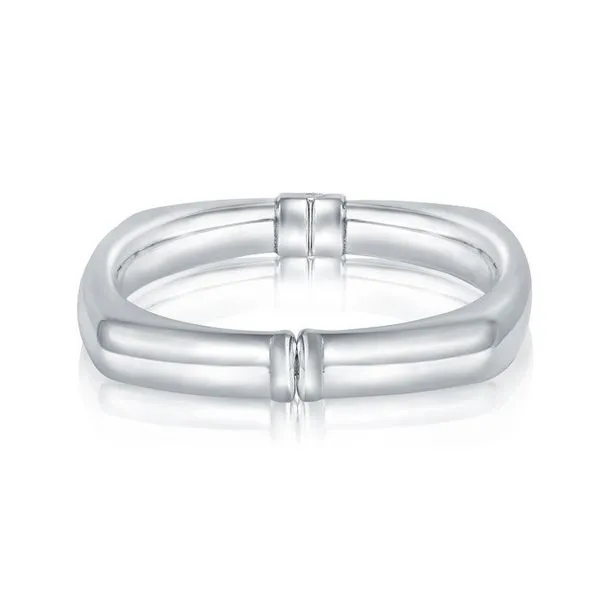Larus Sterling Silver Electroform Square Bangle. Graziella Fine Jewellery Oshawa, ON