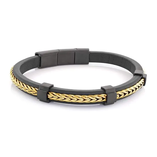 Italgem Steel IP Gold Franco inlay 8