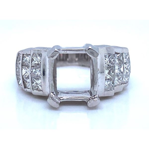 Ring 00114000984 18KW Diamond SemiMount Rings