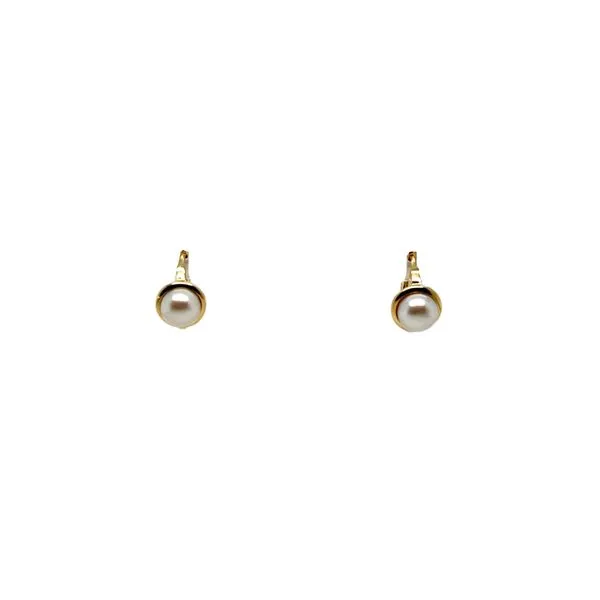 Pearl and Gold Earrings Gysbers Jewelry Waupun, WI