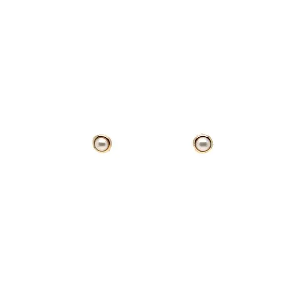 Pearl and Gold Earrings Gysbers Jewelry Waupun, WI
