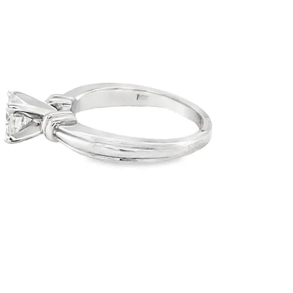 14K WG ROUND DIAMOND ENGAGEMENT RING