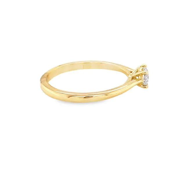 14K YG SOLITAIRE ENGAGEMENT RING Image 3 Hannoush Jewelers, Inc. Albany, NY