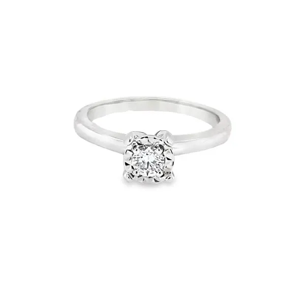 14K WG SOLITAIRE ENAGGEMENT RING Hannoush Jewelers, Inc. Albany, NY