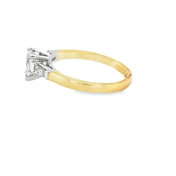 14K Yellow Gold Pear Shape Diamond Engagement Ring Image 2 Hannoush Jewelers, Inc. Albany, NY
