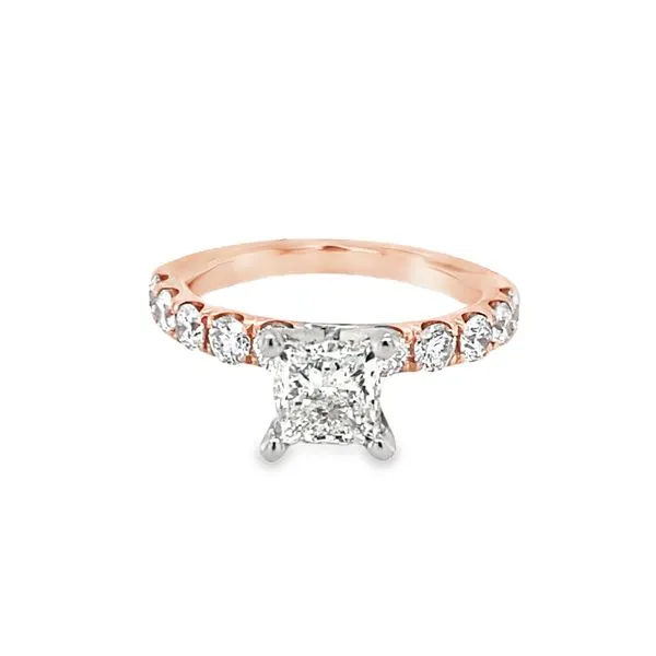 14K RG PRINCESS CUT ENGAGEMENT RING Hannoush Jewelers, Inc. Albany, NY