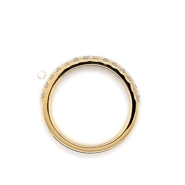 14K Yellow Gold Coast Diamond Band Image 2 Hannoush Jewelers, Inc. Albany, NY