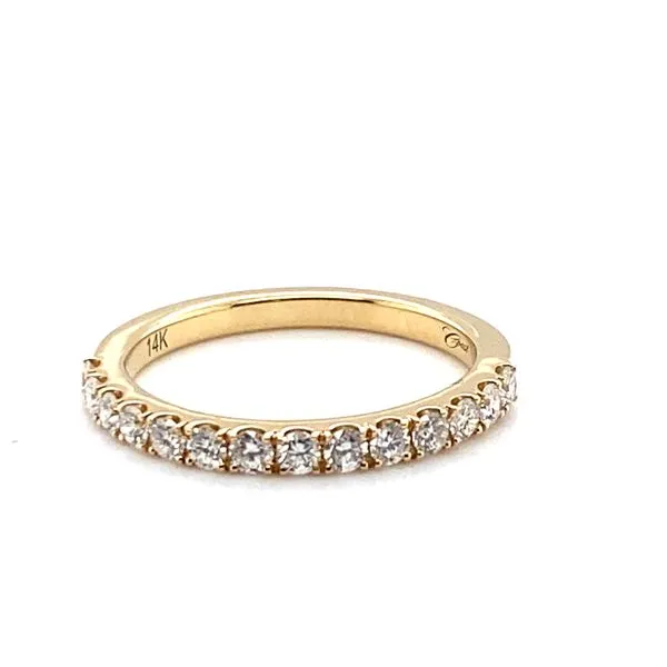 14K Yellow Gold Coast Diamond Band Hannoush Jewelers, Inc. Albany, NY