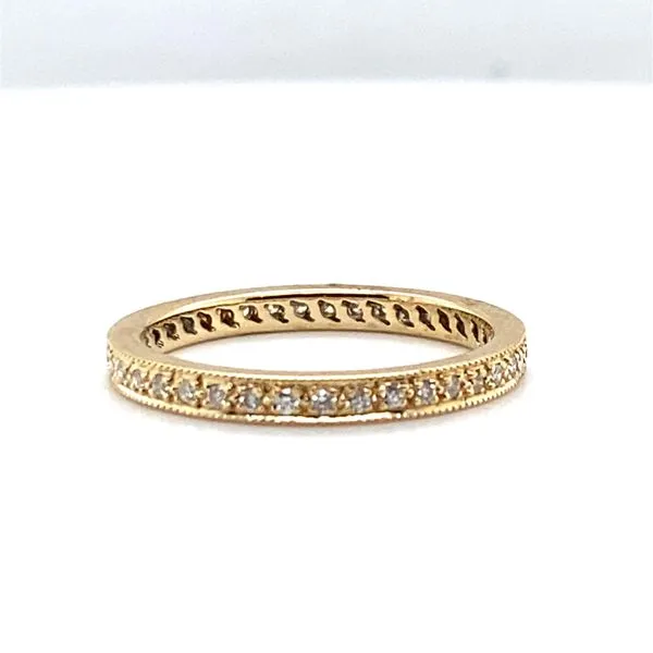14K Yellow Gold Coast Diamond Eternity Band Hannoush Jewelers, Inc. Albany, NY