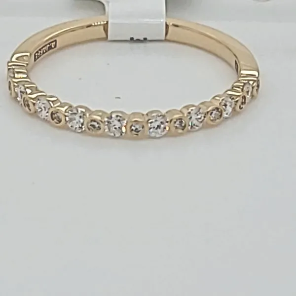 14K Yellow Gold Diamond Wedding Band Hannoush Jewelers, Inc. Albany, NY