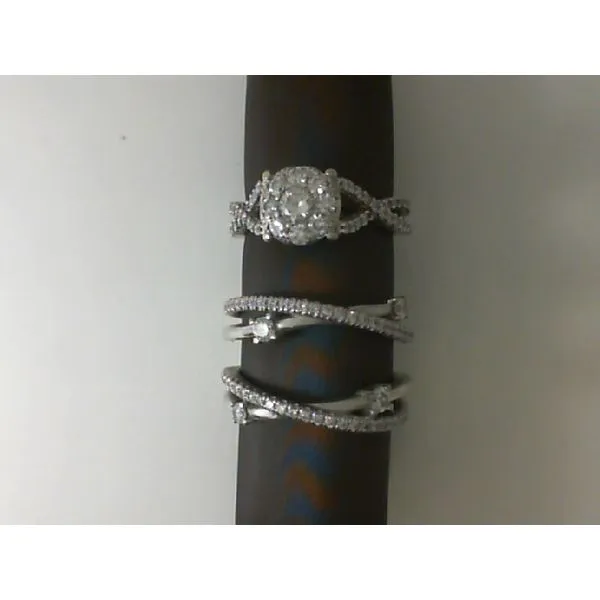 Gabriel & Co 14K White Gold Diamond Insert Ring Hannoush Jewelers, Inc. Albany, NY