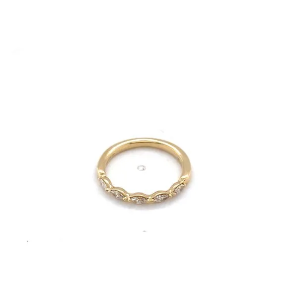 14K Yellow Gold Diamond Anniversary Band Hannoush Jewelers, Inc. Albany, NY