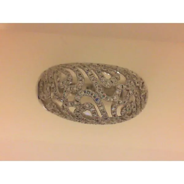 18K White Gold Diamond Fancy Ring Image 2 Hannoush Jewelers, Inc. Albany, NY