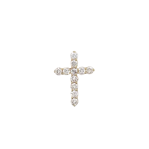 18Kt White Gold Diamond Cross Pendant Hannoush Jewelers, Inc. Albany, NY