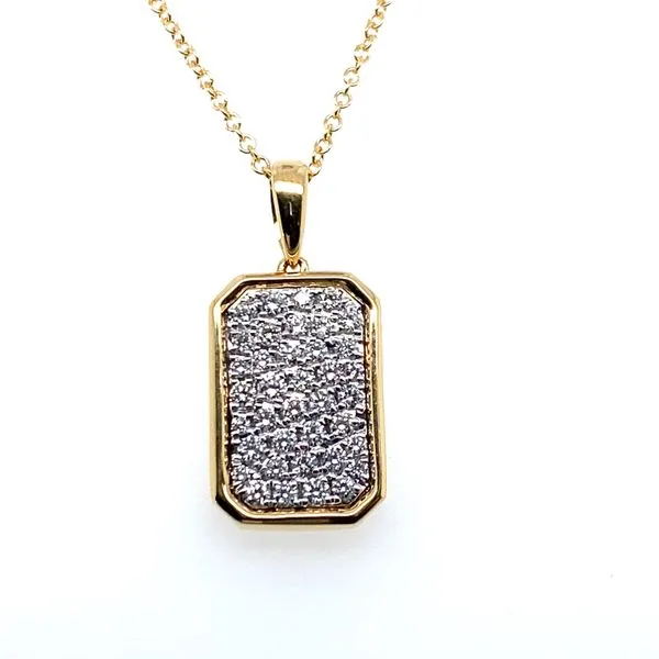 Doves 18K Yellow Gold Diamond Pendant Hannoush Jewelers, Inc. Albany, NY