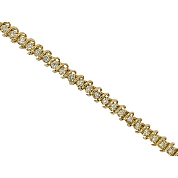 14K YG Diamond Tennis Bracelet Hannoush Jewelers, Inc. Albany, NY