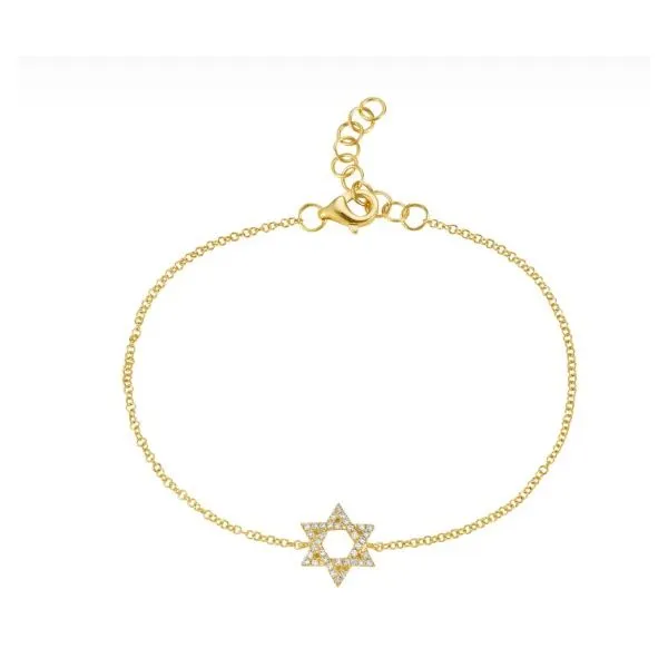 Yellow Gold Diamond Star Bracelet Hannoush Jewelers, Inc. Albany, NY