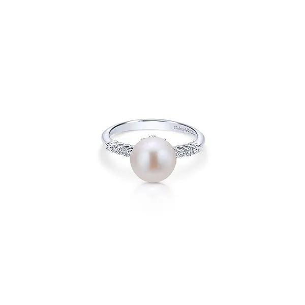 14k WG Cultured Pearl Ring Hannoush Jewelers, Inc. Albany, NY