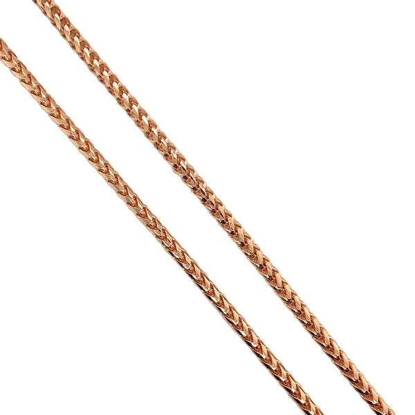 14K Rose Gold 20 Inch Franco Chain Hannoush Jewelers, Inc. Albany, NY