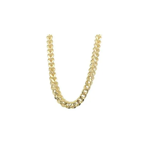 14K Yellow Gold 24-Inch 5mm Franco Chain Hannoush Jewelers, Inc. Albany, NY