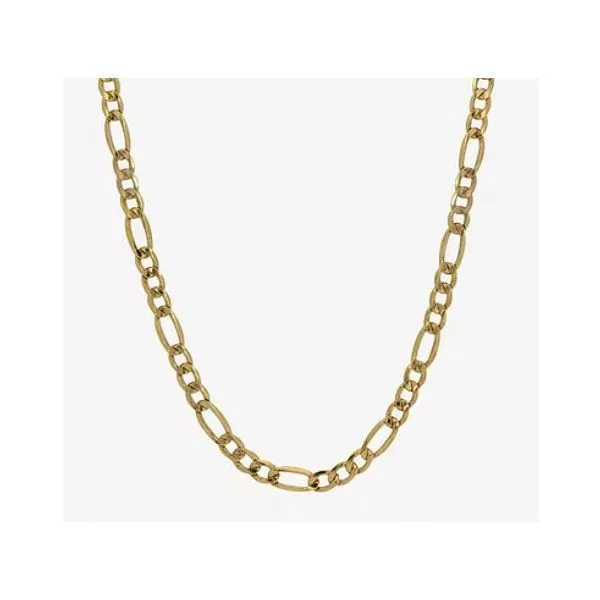 14K Yellow Gold 18-Inch 5mm Figaro Chain Hannoush Jewelers, Inc. Albany, NY