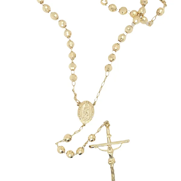 14K Yellow Gold Cable Link Chain 18