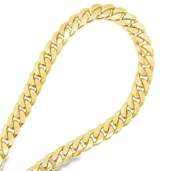 14K Yellow Gold Miami Cuban Link Chain 26" Hannoush Jewelers, Inc. Albany, NY