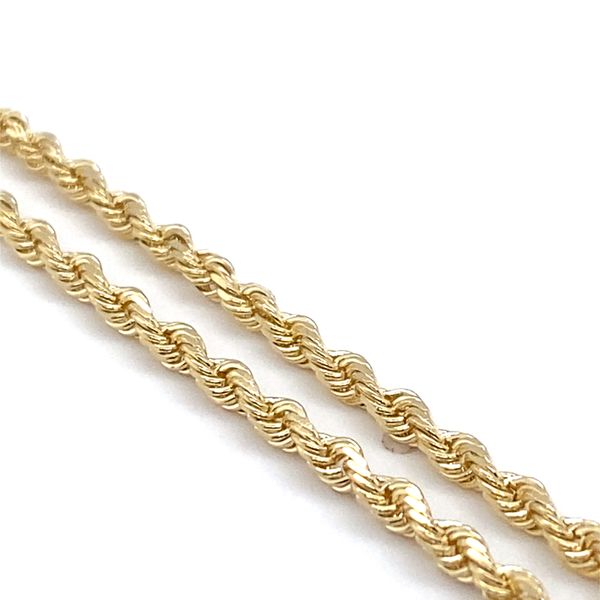 14K Yellow Gold Diamond Cut Rope Chain Hannoush Jewelers, Inc. Albany, NY