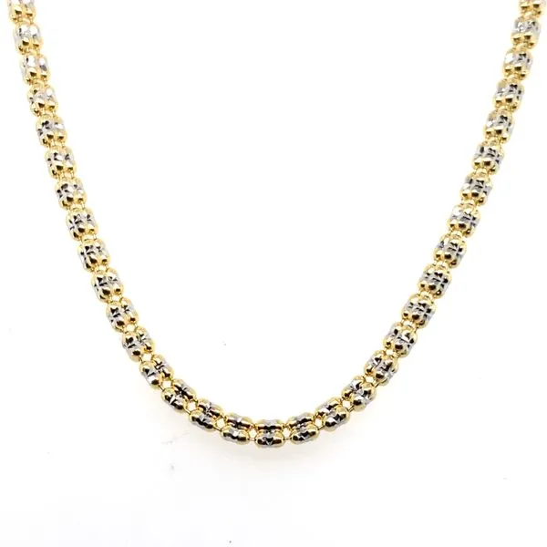14K Yellow Gold Ice Chain Necklace Hannoush Jewelers, Inc. Albany, NY