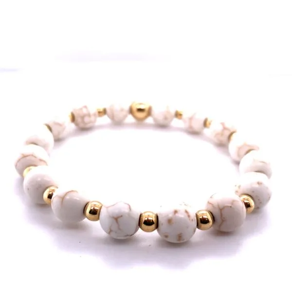 Terra Collection Golden Howlite Bracelet Hannoush Jewelers, Inc. Albany, NY
