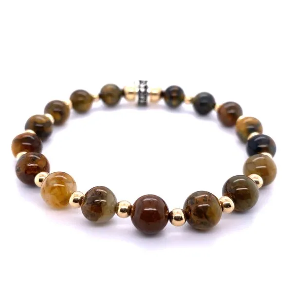 Signature Collection Golden Piersite Bracelet Hannoush Jewelers, Inc. Albany, NY