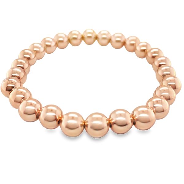 Rose Gold Filled Beaded Bracelet Hannoush Jewelers, Inc. Albany, NY