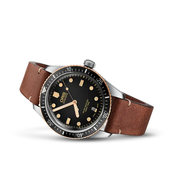 Oris Stainless Black Bronze Divers 65 Watch Hannoush Jewelers, Inc. Albany, NY