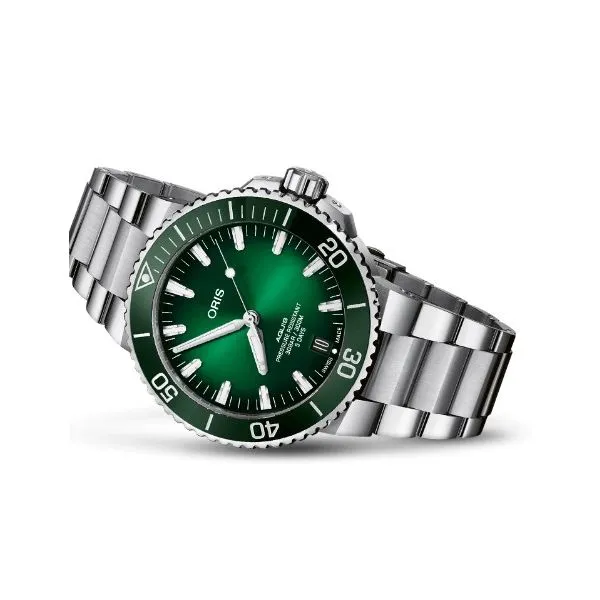 Oris Stainless Steel Automatch Watch Hannoush Jewelers, Inc. Albany, NY