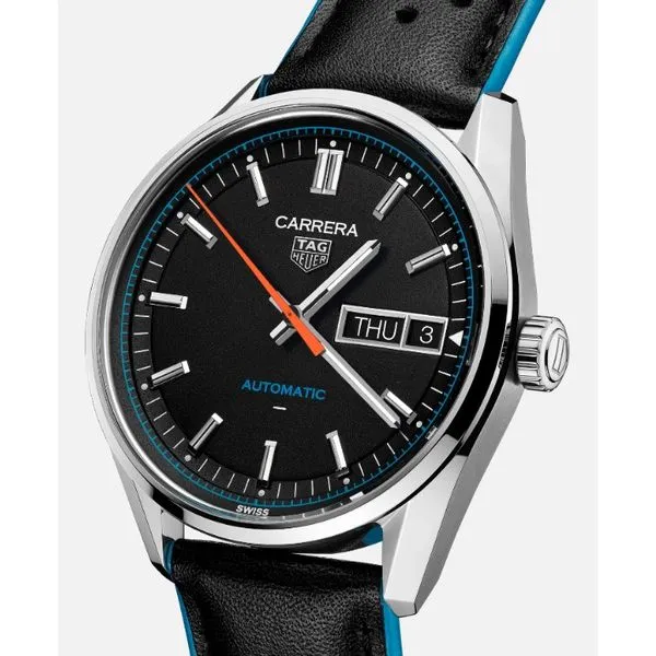Tag Heuer Carrera Day-Date Stainless Steel Watch Hannoush Jewelers, Inc. Albany, NY