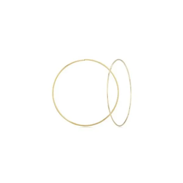 14K Yellow Gold Hoop Earrings Hannoush Jewelers, Inc. Albany, NY