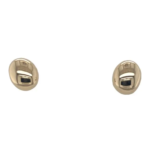 14K Yellow Gold Medium Oval Studs Hannoush Jewelers, Inc. Albany, NY