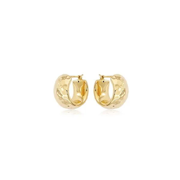 14Kt Yellow Gold Small Hoop Earrings Hannoush Jewelers, Inc. Albany, NY