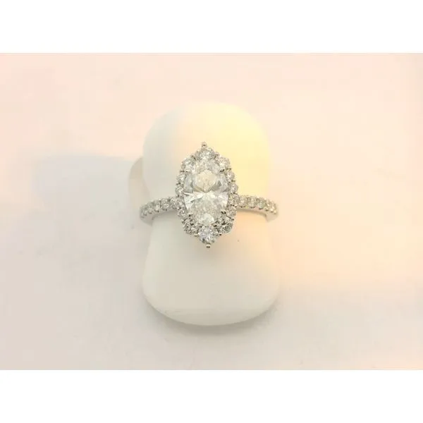 Lab Diamond Engagement Ring Image 2 Harkleroad Diamonds & Fine Jewelers Savannah, GA