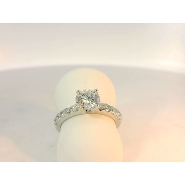 Lab Diamond Engagement Ring Image 2 Harkleroad Diamonds & Fine Jewelers Savannah, GA