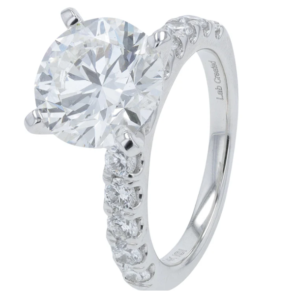 Lab Diamond Engagement Ring Harkleroad Diamonds & Fine Jewelers Savannah, GA