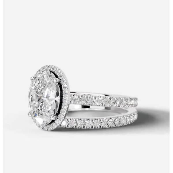 Lab Diamond Wedding Set Harkleroad Diamonds & Fine Jewelers Savannah, GA