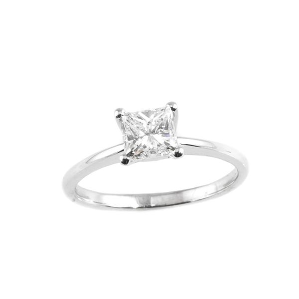 Platinum Canadian 1.01ctw Princess Cut Diamond Engagement Ring Harmony Jewellers Grimsby, ON