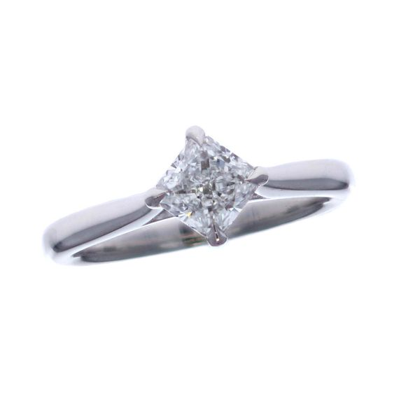 14KT White Gold 0.70ctw Diamond Solitaire Estate Engagement Ring Harmony Jewellers Grimsby, ON