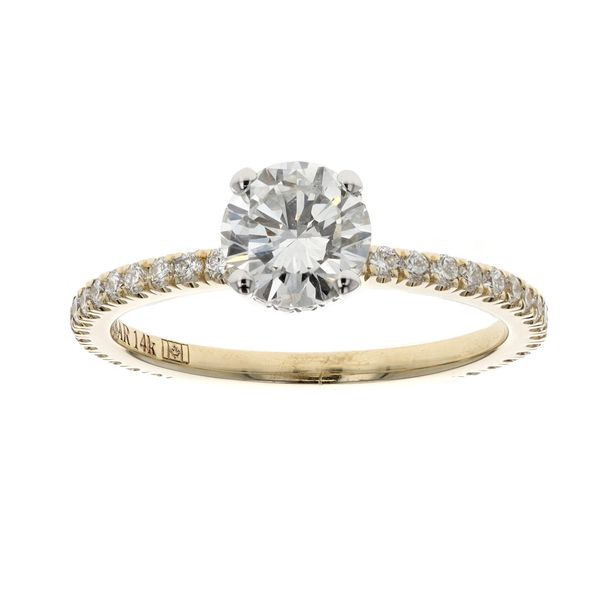 14KT Yellow and White Gold 1.22ctw Diamond Engagement Ring Harmony Jewellers Grimsby, ON