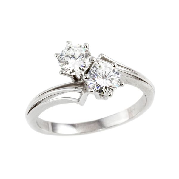 18KT White Gold 1.00ctw Diamond Estate Engagement Ring Harmony Jewellers Grimsby, ON